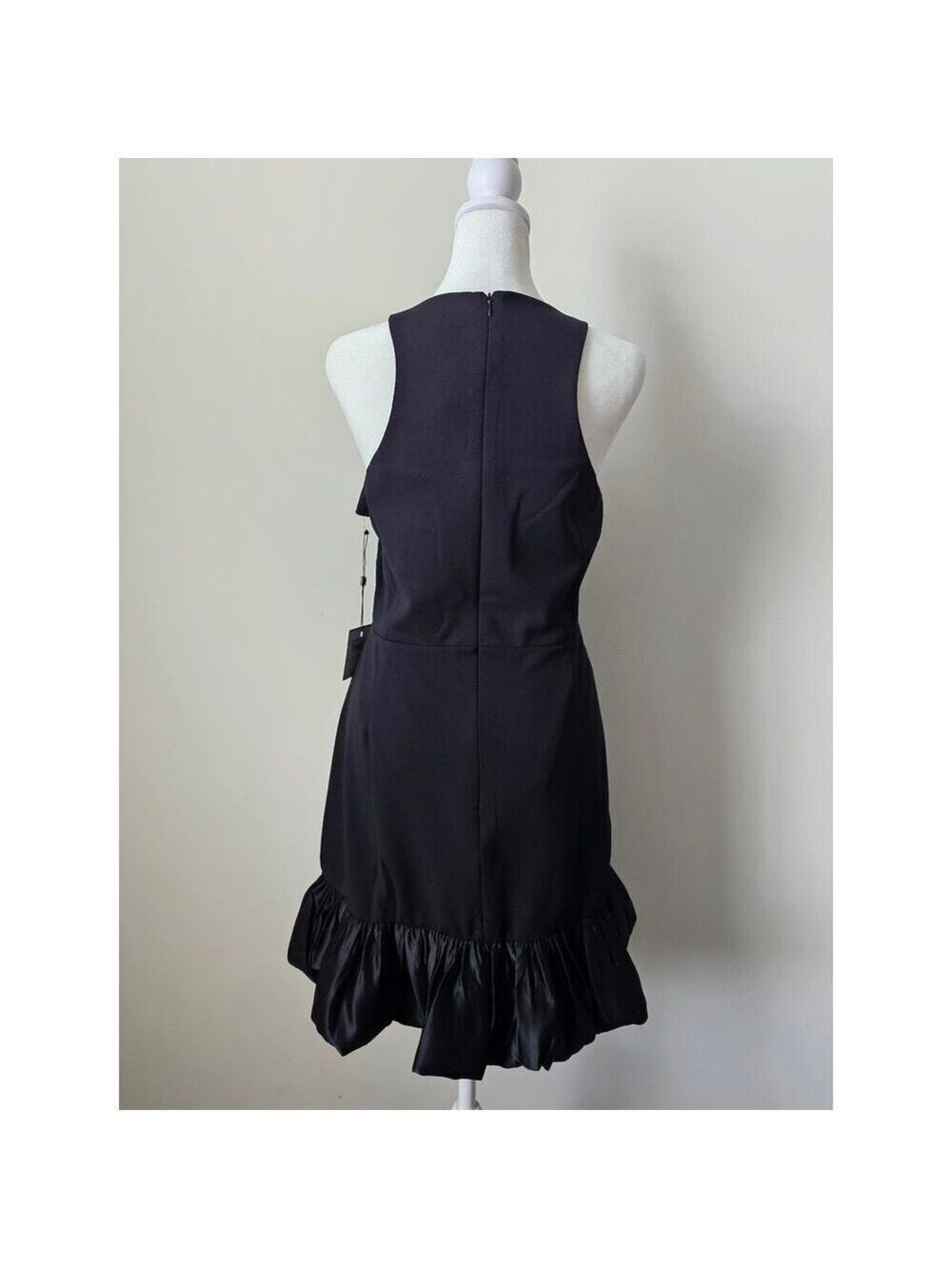 Laundry by Shelli Segal Black Fit & Flare Dress Size 12 - Picture 2 of 7